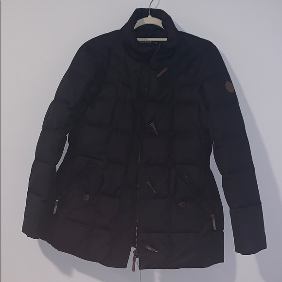 Navy Blue Ralph Lauren Puffer Jacket - Picture 6 of 6